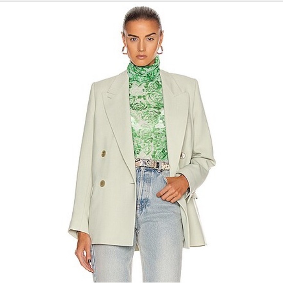 NWOT Ganni Mesh Turtleneck - Picture 4 of 9